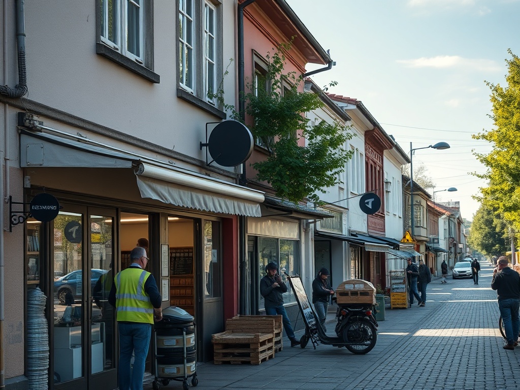 Ilustracja zegara odmierzającego czas do terminu składania PIT z elementami nawiązującymi do Głowna.